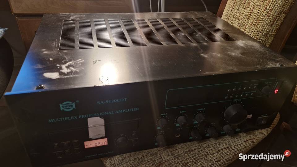 SHOW SA9120CDT MULTIPLEX PROFESSIONAL AMPLIFIER wielkopolskie sprzedam