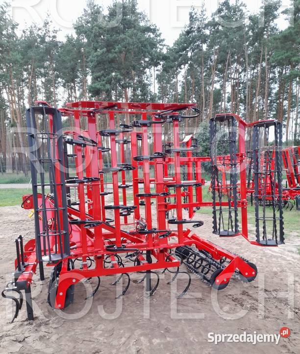 Agregat uprawowy kultywator szerokość 42 metra wielkopolskie