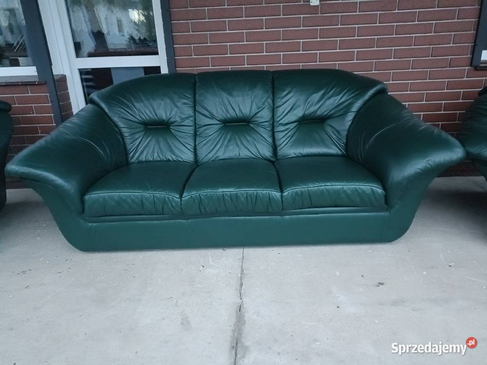 Sprzedam wypoczynek 321 ze skóry Konin