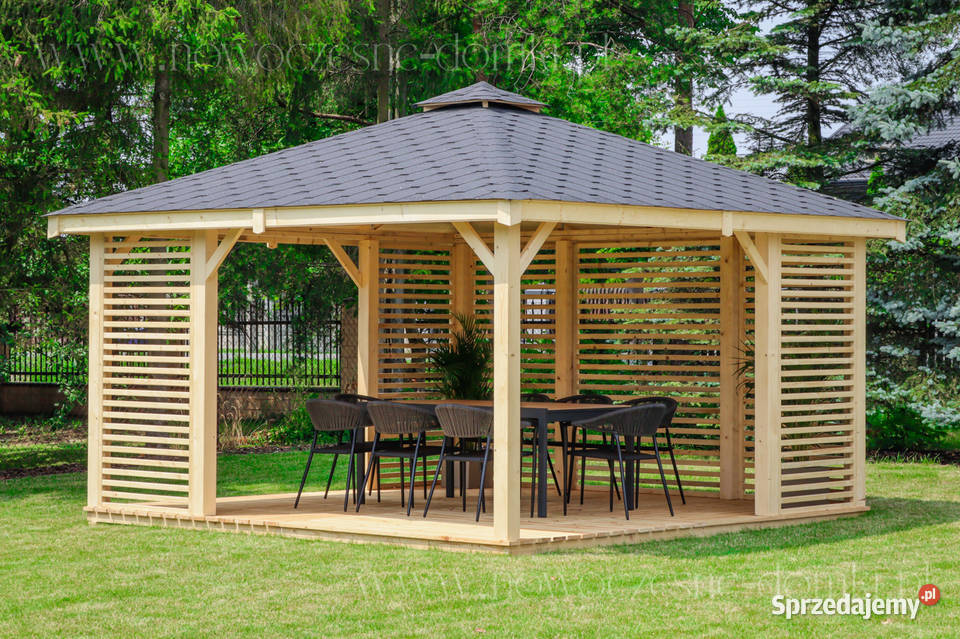 Altana ogrodowa Roma 1 wym 3x3m Producent Montaż