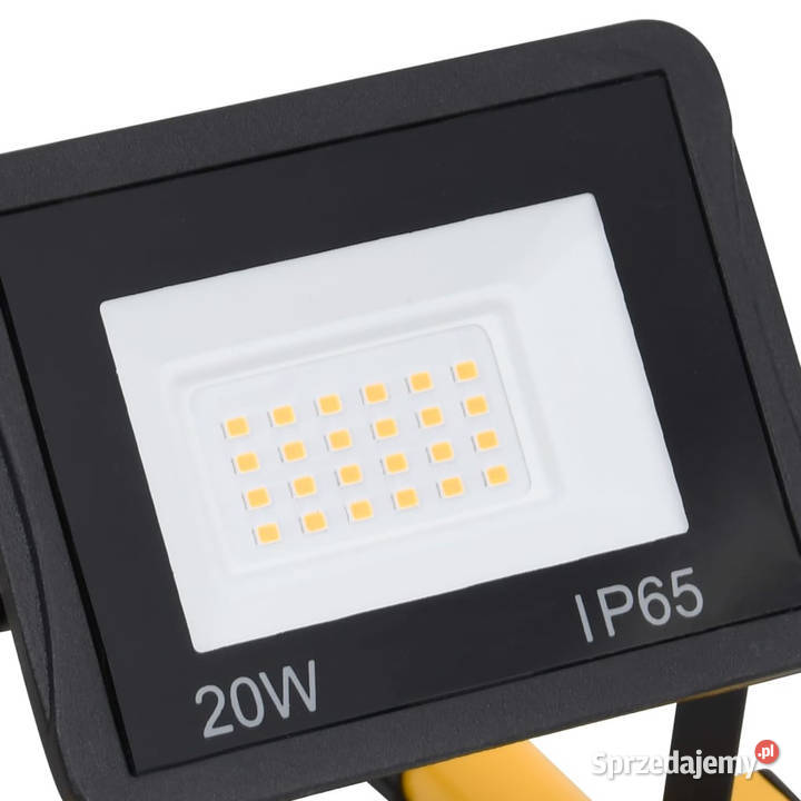 Reflektor LED z uchwytem 2x20 W zimne białe Dom i Ogród Warszawa