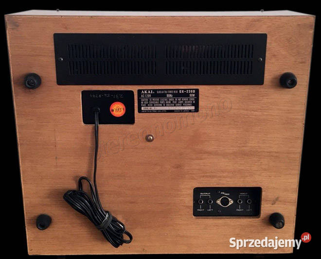 AKAI GX 230D VINTAGE DECK Stan Kolekcjonerski Warszawa