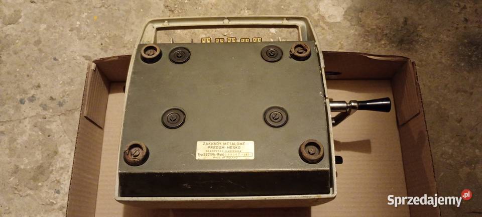 PREDOM PR113 kalkulator na korbę z lat 70 Rzeszów