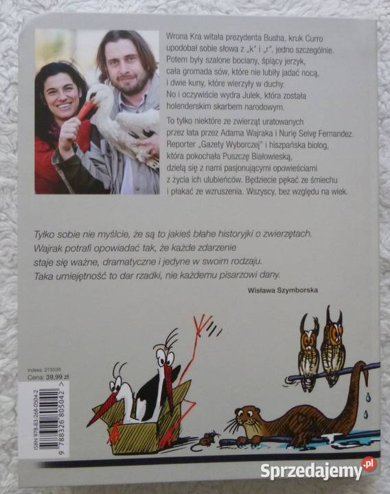 Kuna kaloryferem Adam Wajrak i Nuria Selva Warszawa sprzedam