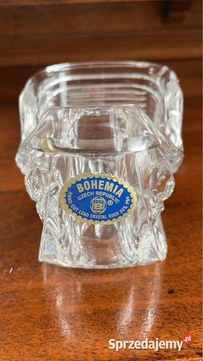 Kryształowe sanki Syg Bohemia Czech Republic pomorskie sprzedam