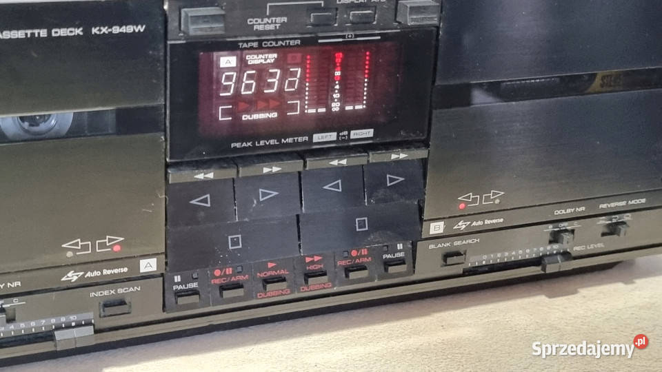 Magnetofon catette deck Kenwood KX 949 W KX949W Międzychód