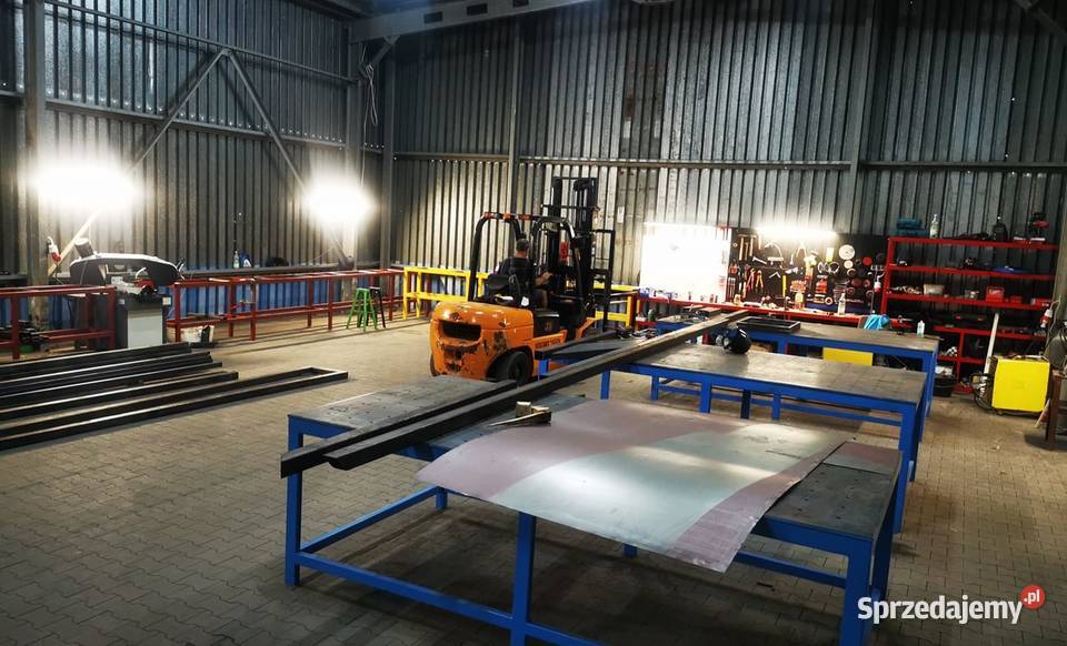 Zakład spawalniczyślusarski konstrukcje stalowe
