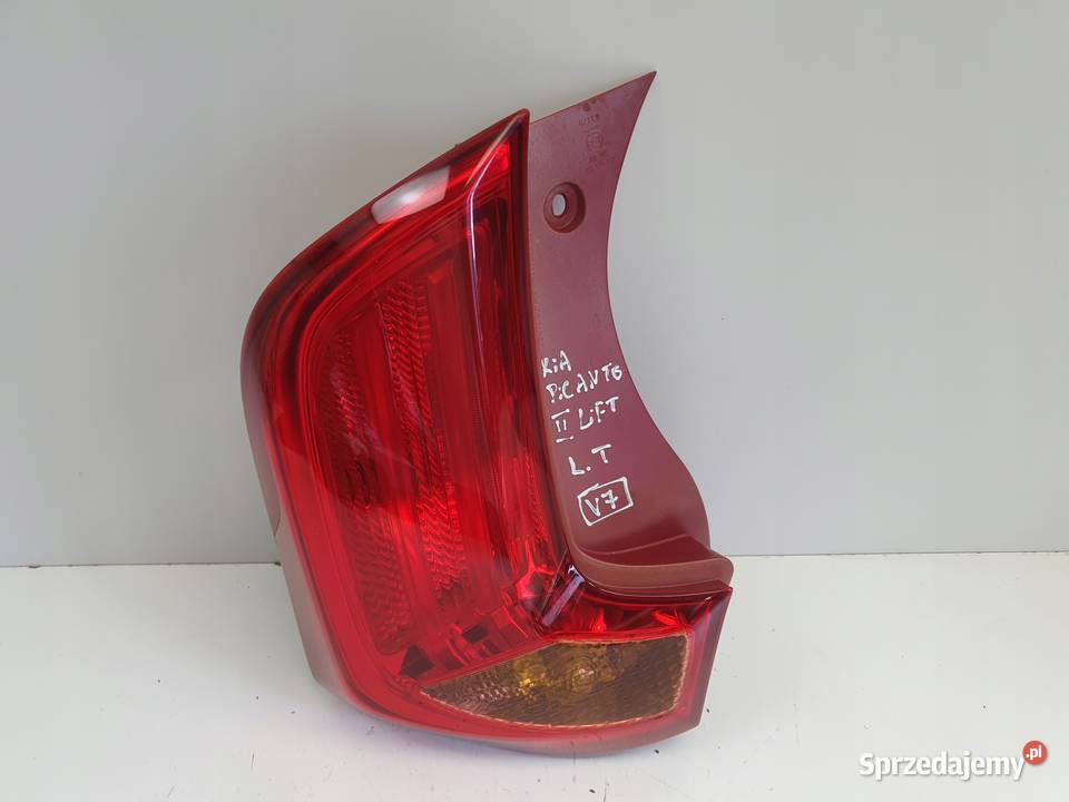 LAMPA TYLNIA LEWA Kia Picanto II lift 1117r LEWY Rudka