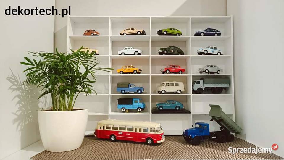 Półka regał półeczki na resorówki autka zabawki Chomranice