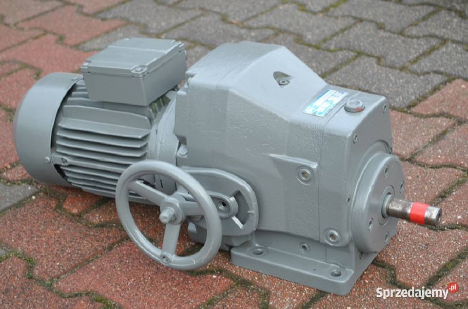 Motoreduktor dwubiegowy 14519kw z regulacją Pozostałe Kargowa