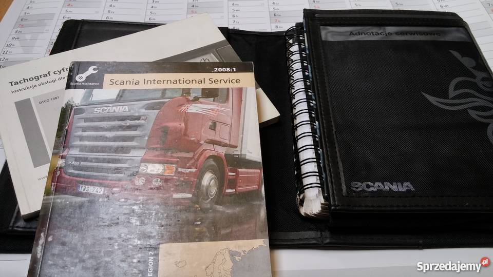 Instrukcja SCANIA Szamotuły