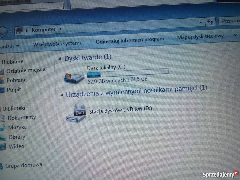 Laptop Toshiba satellite M30X124 Kępice sprzedam