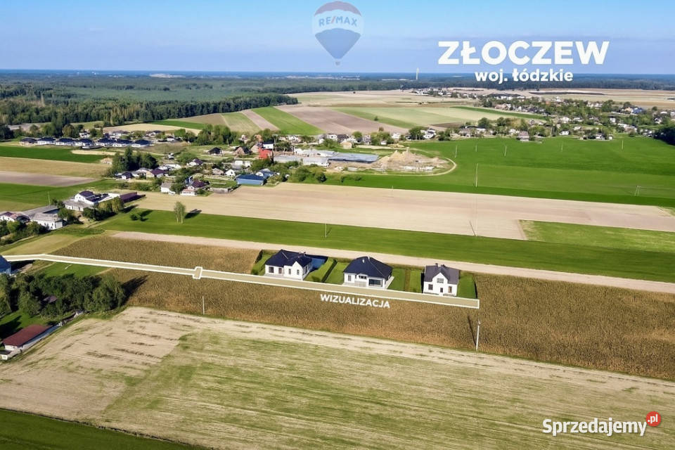 Działka z warunkami zabudowy 920 m Złoczew sprzedam