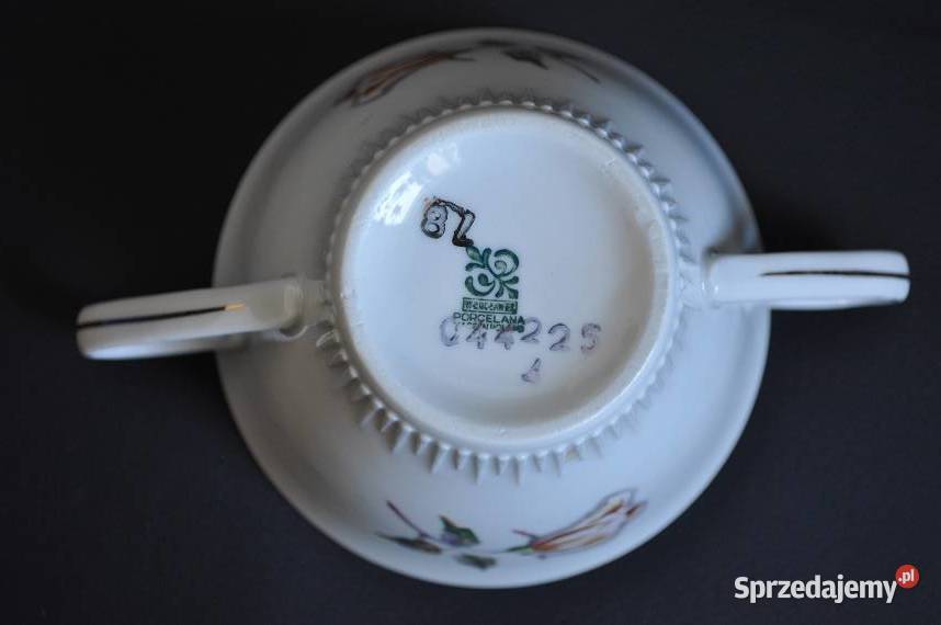 Włocławek porcelanowe bulionówki Antyki, Sztuka, Kolekcje Warszawa