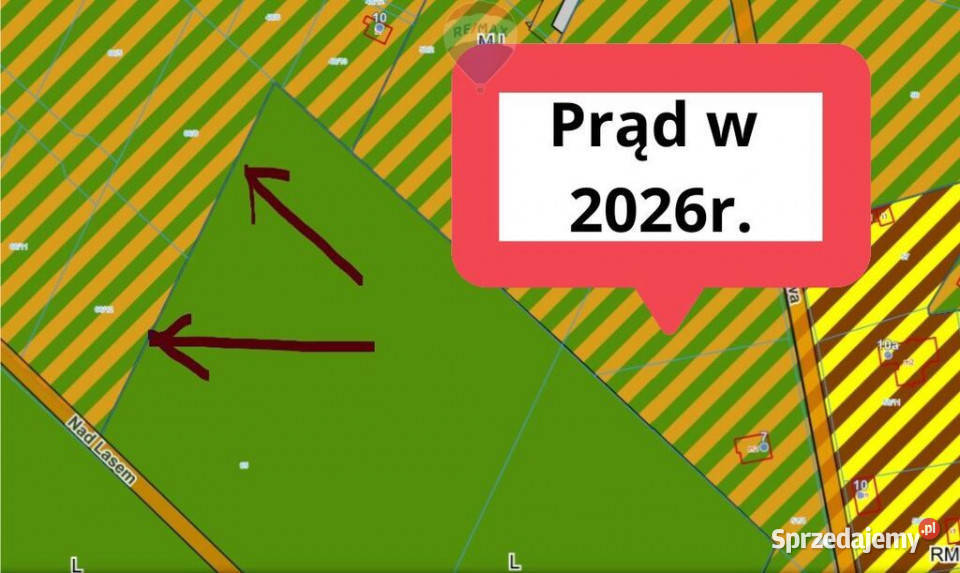 Działka pod duży dom 666 6612 bez PCC Siestrzeń sprzedam