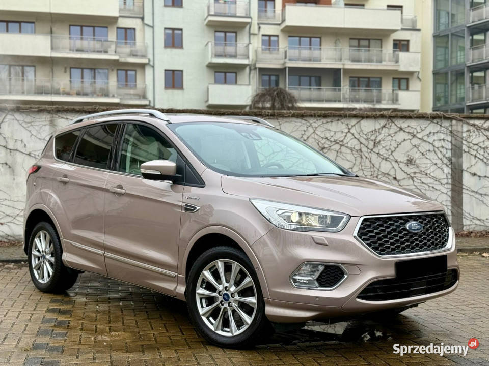Ford Kuga Vignale II 2012 biały Tarnowskie Góry