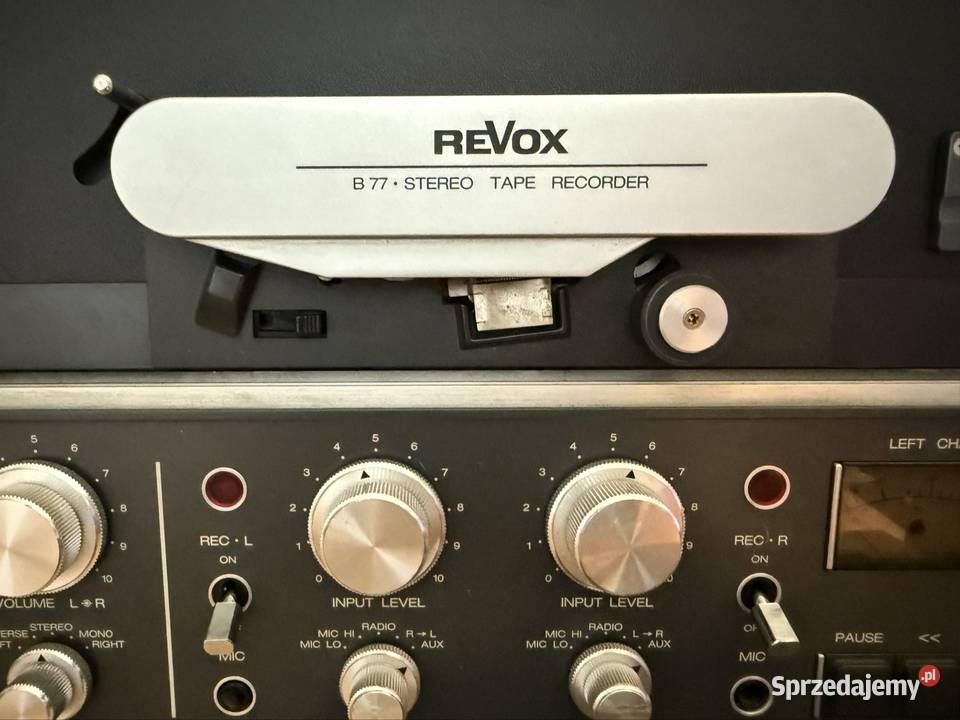 Magnetofon szpulowy Revox b77 małopolskie Tuchów