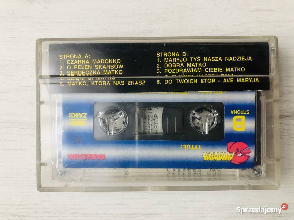 Kaseta audio Czarna Madonna Serdeczna Matka religijna łódzkie Łódź
