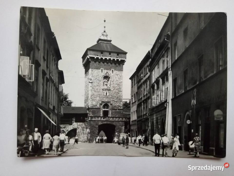 Pocztówka Kraków 1967r Znaczek śląskie Dąbrowa Górnicza