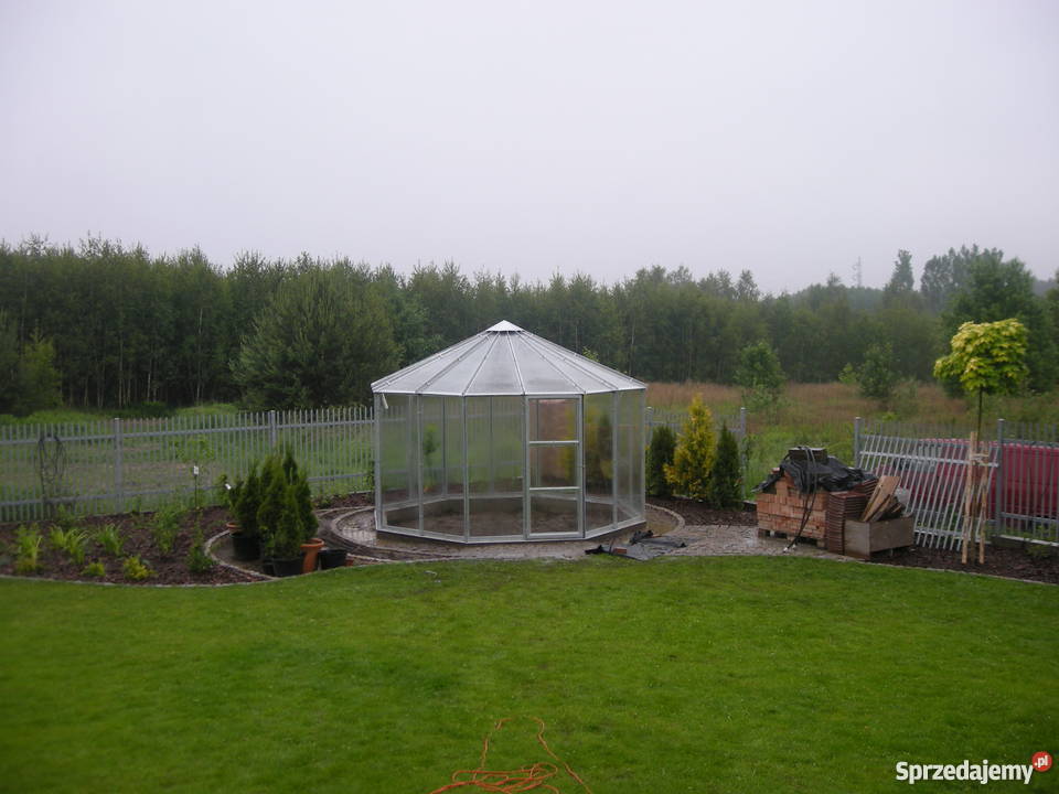 Szklarnia ogrodowa altana szklana Łobez