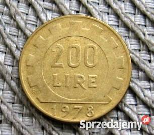 Włochy 200 Lirów 8 wielkopolskie Kalisz