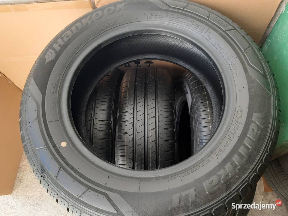 4 opony Hankook 20565 R16C Części samochodowe śląskie