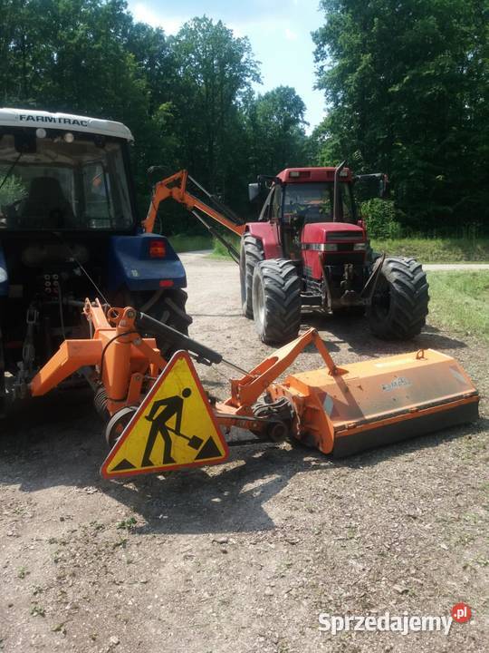 Usługi koszenia kosiarką bijakową łąk traw Zwoleń