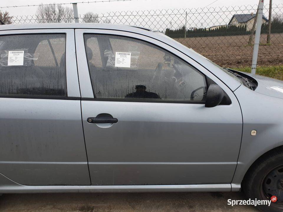 DRZWI PRAWE PRZÓD SKODA FABIA I LF7U Lipno
