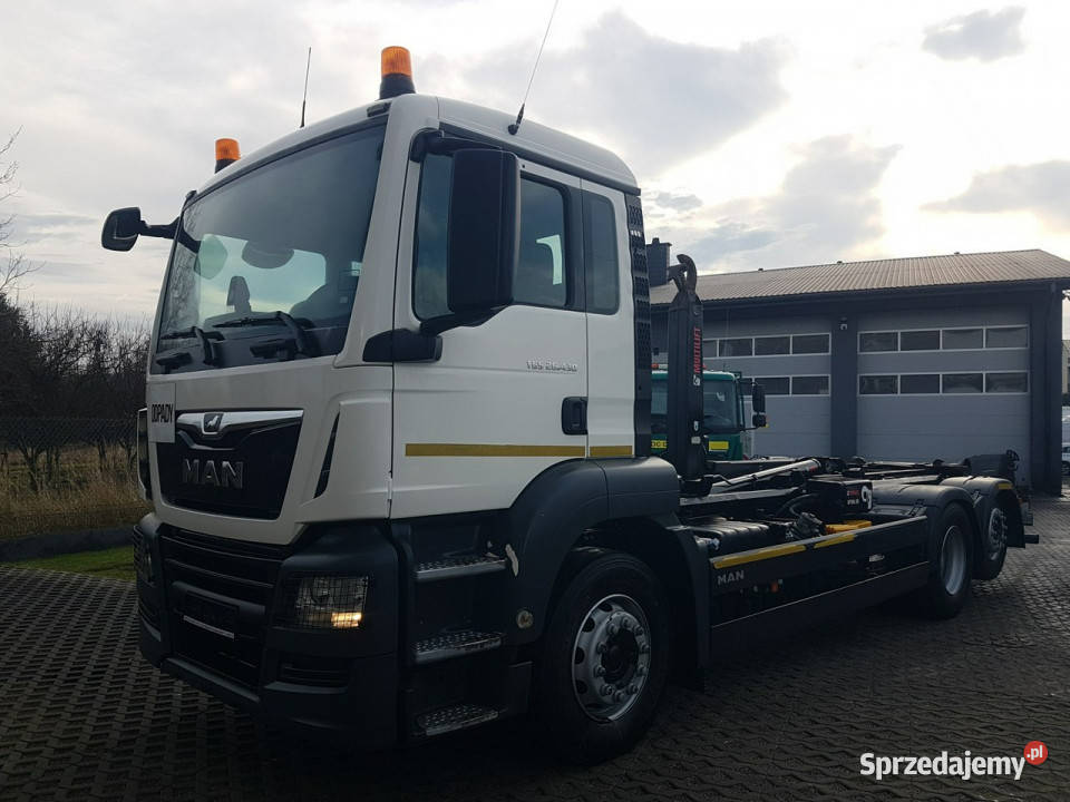 MAN TGS 26430 3 OSIE HAKOWIEC MULTILIFT OPTIMA Samochody ciężarowe śląskie sprzedam