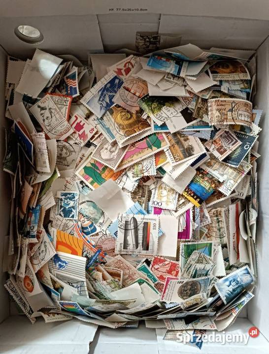 zestaw znaczków niemieckich 4000 wyprzedaż