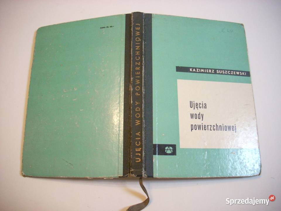 Suszczewski Ujęcia Wody Powierzchniowej Rok wydania 1968 Lesko