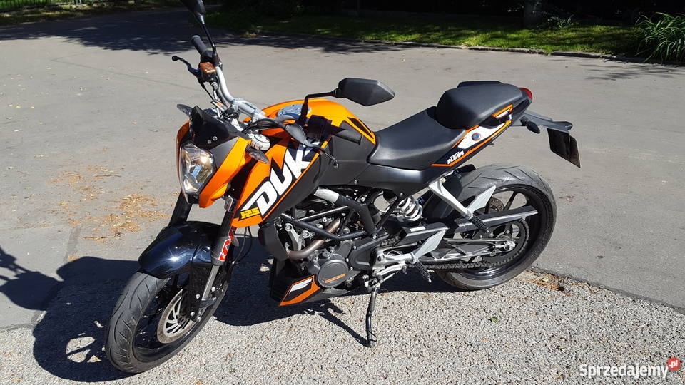 KTM 125 DUKE wydech Akrapovic