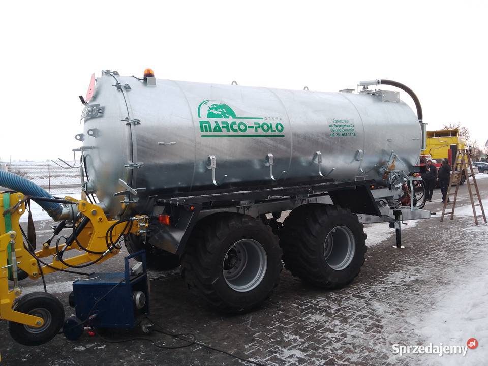 Wóz asenizacyjny 1600018000 litrów marco polo sprzedam