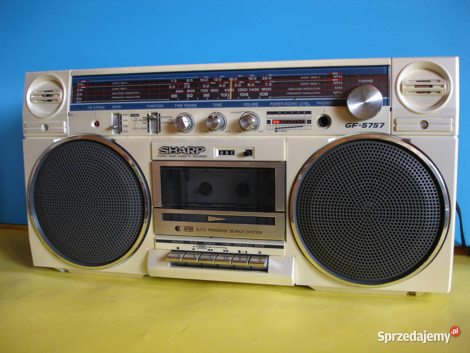 Radiomagnetofon SHARP GF5757 Zielona Góra