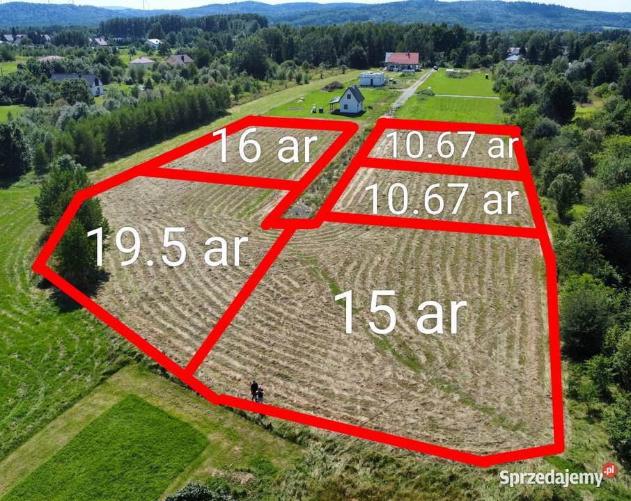 Działka budowlana1065 arów Machnówka 88zł/m2 sprzedam