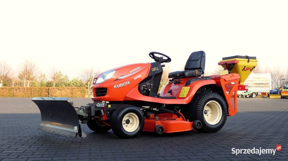 Traktorek kosiarka KUBOTA GR 2120 Diesel 4x4 Kosiarki i podkaszarki łódzkie Świnice Warckie