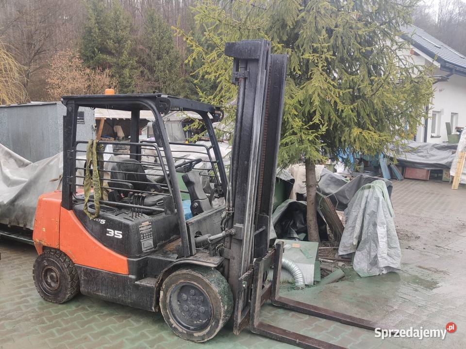 wózek widłowy Dossan Doosan paleciak 3700 mtg Grzechynia