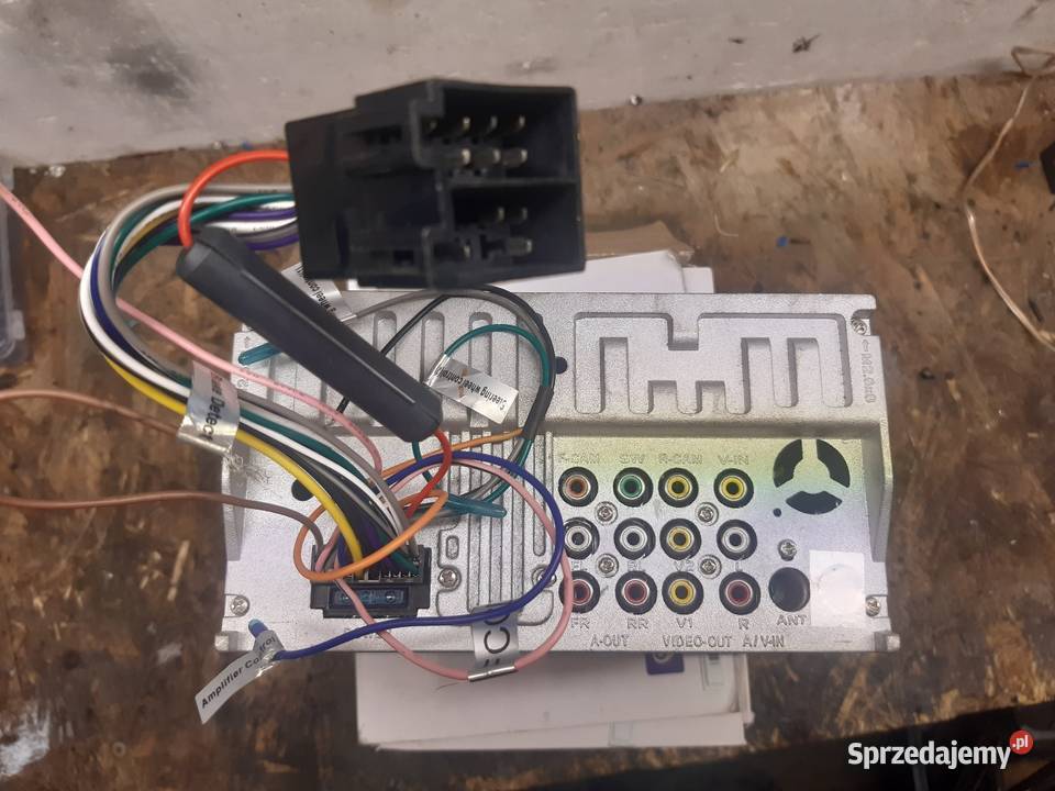 Radio Akai 2din wyświetlacz ekran