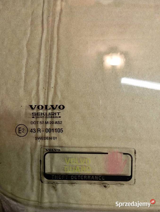 Szyba prawy przód Volvo S60 Szczecin