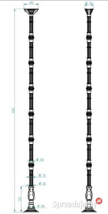 WERANDA PERGOLA ŻELIWNA ALTANA OGRODOWA SŁUP Gołdap