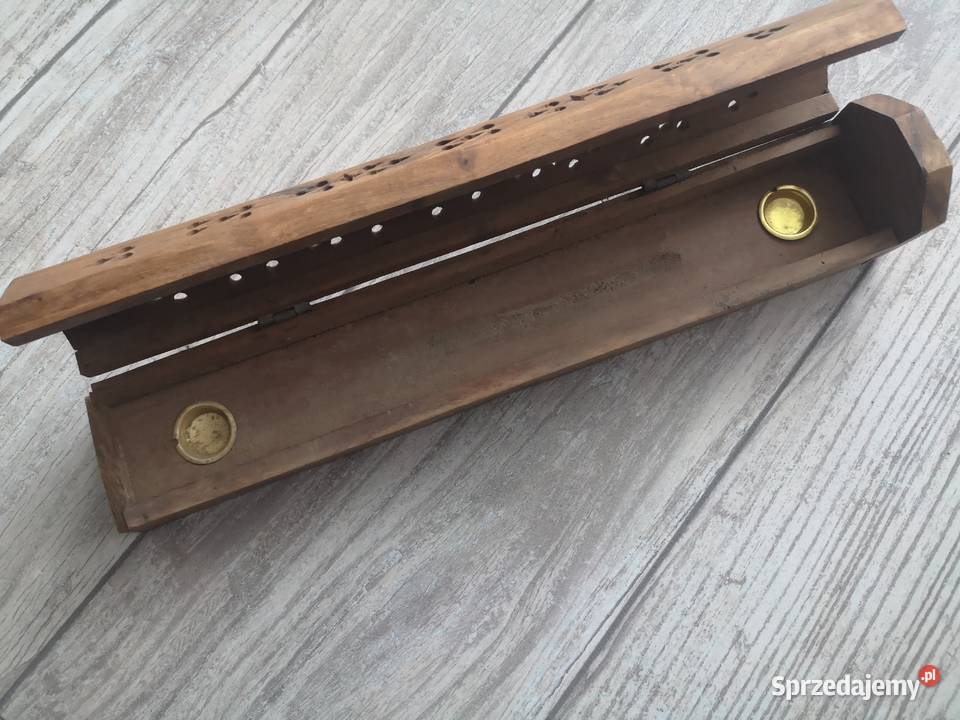 Pudełko drewniane na kadzidełka Jelenia Góra sprzedam