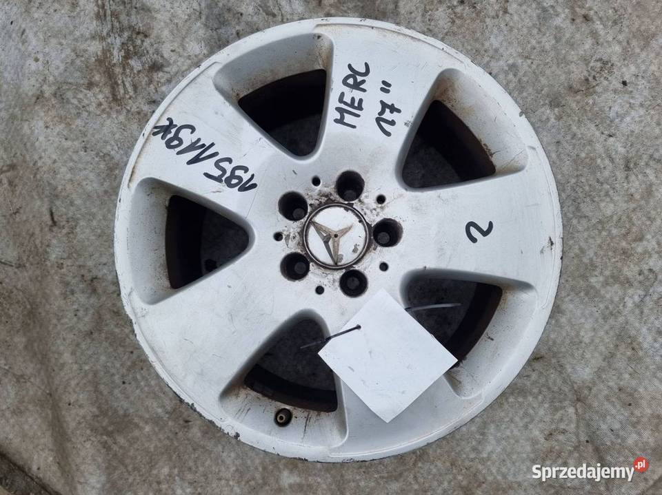 FELGA ALUMINIOWA 17 MERCEDES W 221 8JX17H2 ET43 Lipno sprzedam
