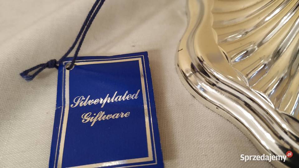 Świecznik 3 punktowy srebrzony Dom i Ogród Piła