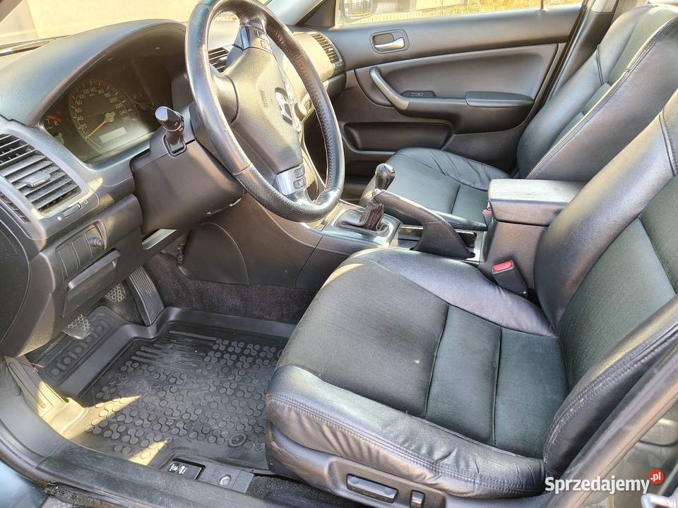Honda Accord 2005 20 155 LPG Skóra Klima skórzana tapicerka