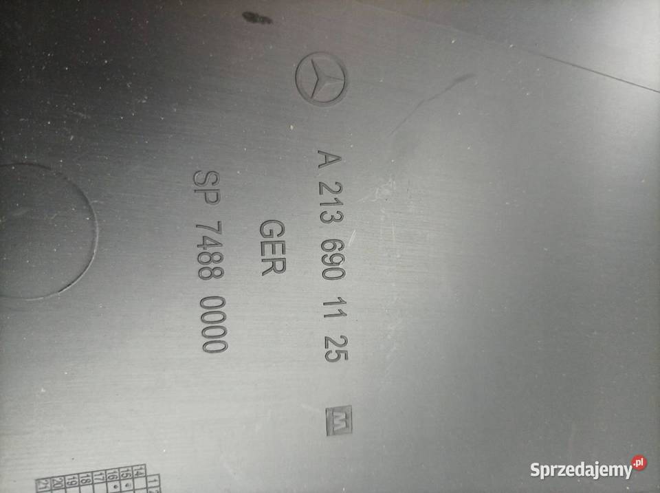OSŁONA SŁUPKA B LEWA AMG KOMPLET A2136900725 świętokrzyskie
