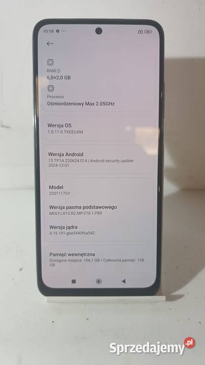 Smartfon Redmi Note 11s 6128GB śląskie Katowice