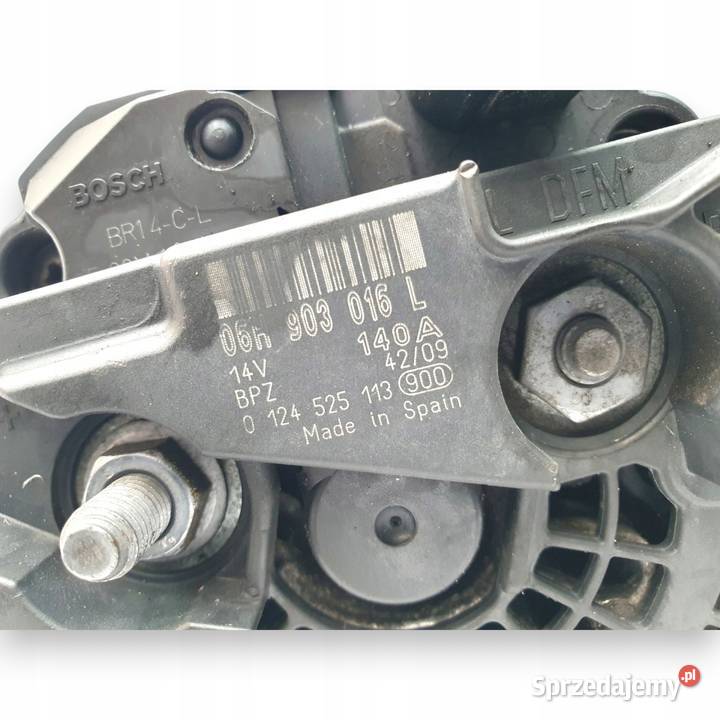 ALTERNATOR Audi A4 B8 A5 Q5 18 20 TFSI 140A Pompy wspomagania Chełm