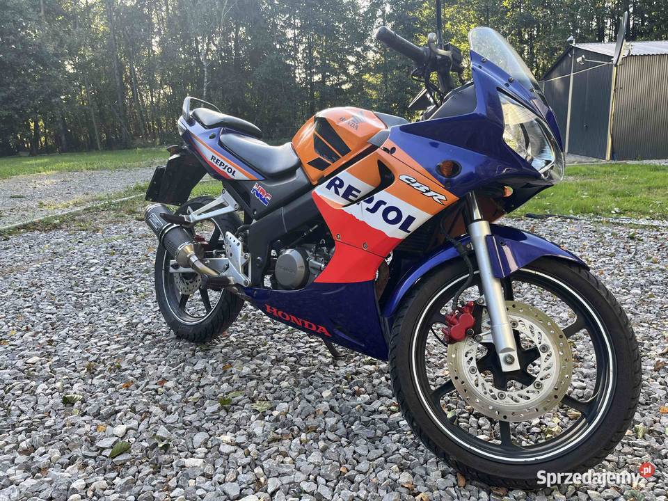 Honda CBR 125R Repsol ikona wśród sportowych Głogów Małopolski