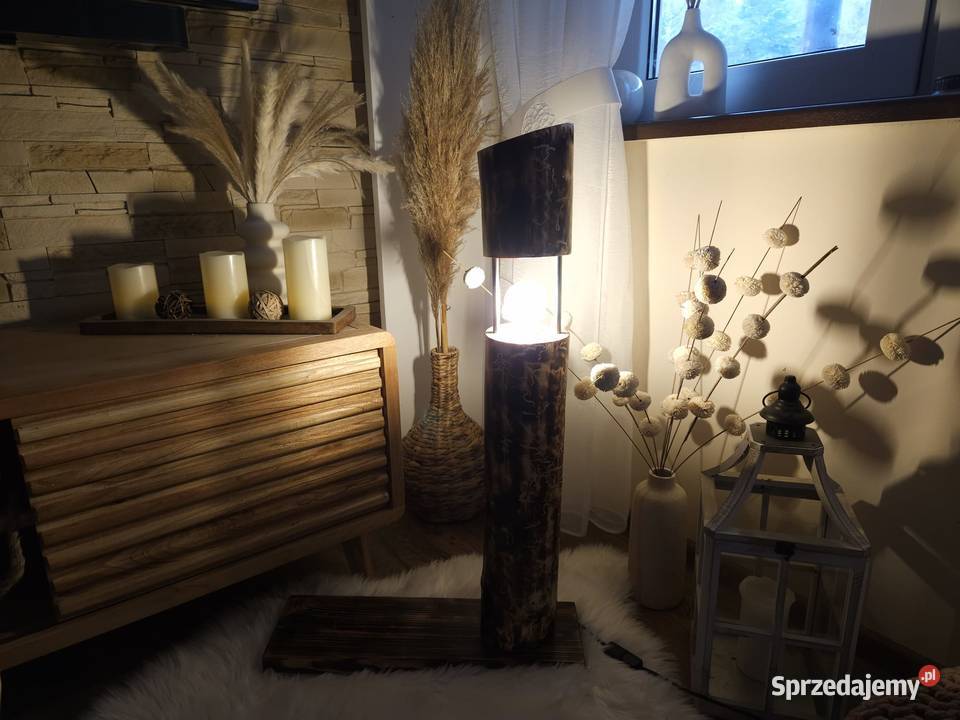 Zachwycająca Lampa Drewniana Nature is Wealth 3 Starachowice