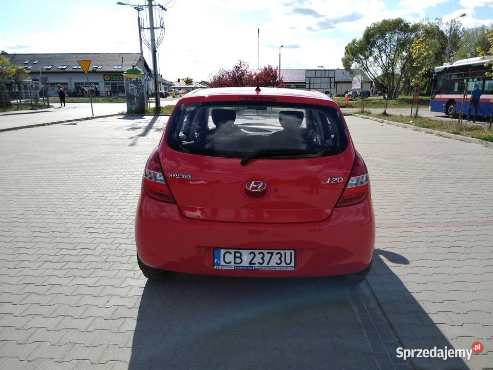 Hyundai i20 20102011r 14 benzyna pierwszy kujawsko-pomorskie Bydgoszcz